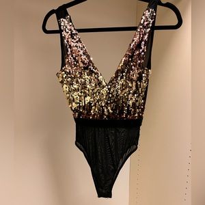 Sequin bodysuit